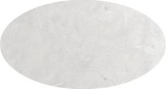 Oval Masa Beyaz - 120 x 195
