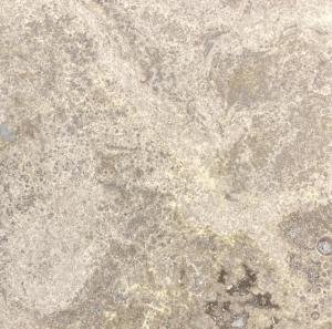 Gümüş Traverten Dolgulu Honlu - 40.6x40.6x1.2 CM