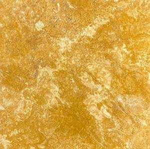 Sarı Traverten Dolgulu Cilalı - 40.6x40.6x1.2 CM