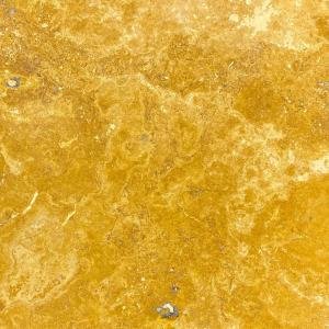 Sarı Traverten Dolgulu Cilalı - 40.6x40.6x1.2 CM