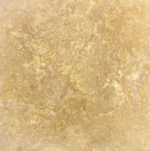 Sarı Traverten Dolgulu Honlu - 40.6x40.6x1.2 CM