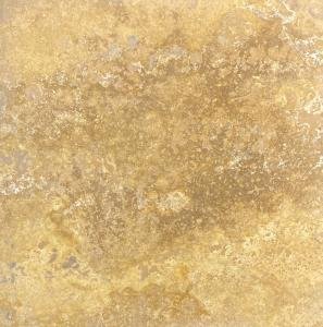 Sarı Traverten Dolgulu Honlu - 40.6x40.6x1.2 CM