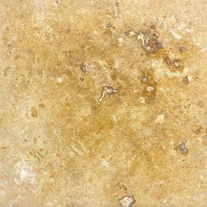Sarı Traverten Dolgulu Honlu - 45.7x45.7x1.2 CM