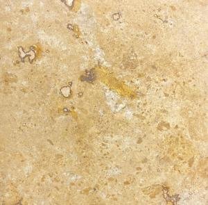 Sarı Traverten Dolgulu Honlu - 45.7x45.7x1.2 CM