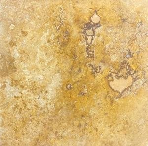 Sarı Traverten Dolgulu Honlu - 45.7x45.7x1.2 CM